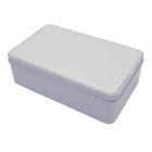 BOITE METAL RECTANGULAIRE BLANCHE - PETITS OURSONS