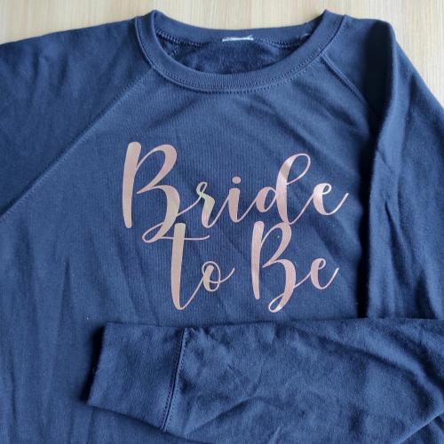SECONDE CHANCE - PULL EVJF BRIDE TO BE - SANS PERSONNALISATION - M