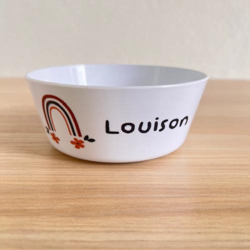 SECONDE CHANCE - BOL ENFANT POLYMERE LOUISON - PRENOM : LOUISON